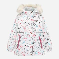 Акція на Дитяча зимова куртка для дівчинки Joiks Winter '25 G-62 128 см Біла від Rozetka