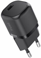 Акція на Trust Wall Charger Maxo USB-C 20W Black (25174_TRUST) від Stylus