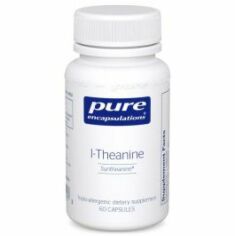 Акція на Pure Encapsulations l-Theanine, 60 Capsules (PE-00542) від Stylus