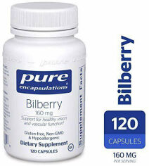 Акція на Pure Encapsulations Bilberry 160 mg 120 caps Экстракт черники від Stylus