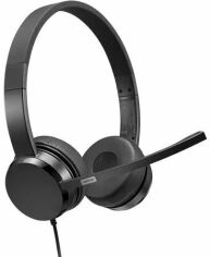 Акція на Lenovo Wired Stereo On-Ear Black (4XD1K18260) від Y.UA