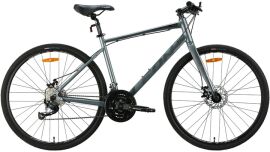 Акція на Велосипед Velotrade Leon HD 80 DD 28" 19" Сірий з чорним (OPS-LN-28-043) від Rozetka