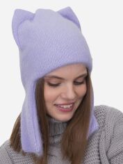 Акція на Шапка-вушанка жіноча Malisa Фелікс ML17553 54-58 Лаванда від Rozetka