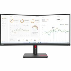 Акція на Монитор 34" LENOVO ThinkVision T34w-30 (63D4GAT1UA) від MOYO