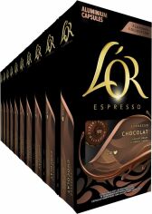 Акція на Кофе в капсулах L'OR Espresso Chocolat шоубокс 100х5.2 г (8711000488249) від Stylus