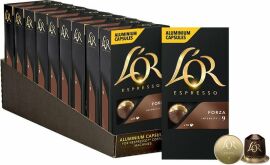 Акція на Кава в капсулах L'OR Espresso Forza шоубокс 100х5.2 г (8711000360163) від Y.UA