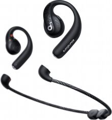 Акція на Навушники Anker SoundCore AeroFit Pro Black від Rozetka