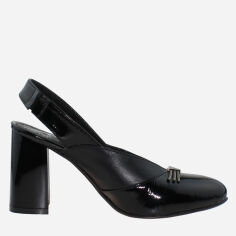 Акція на Жіночі слінгбеки Classic Style R2501 37 24 см Чорні від Rozetka