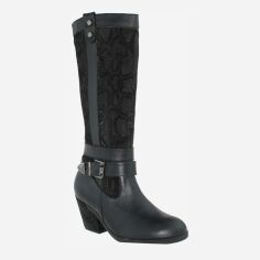Акція на Жіночі чоботи Classic Style R2144 37 Чорні від Rozetka