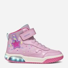 Акція на Дитячі кеди для дівчинки Geox J Inek Girl J46ASB0BCKCC8206 32 Рожеві від Rozetka
