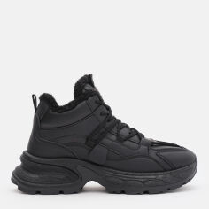 Акція на Жіночі кросівки зимові Swin Shoes 2805-1 36 23 см Чорні від Rozetka