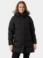 Акція на Куртка зимова жіноча Helly Hansen W Blossom Puffy Parka 53624-990 2XL Чорна від Rozetka