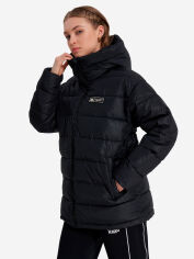 Акція на Куртка зимова жіноча Kappa Women's jacket 131696-99 42-44 Чорна від Rozetka