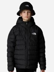 Акція на Дитяча зимова двостороння куртка для хлопчика The North Face NF0A88TWJK31 122-128 см Чорна від Rozetka