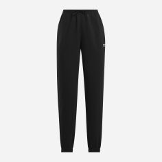 Акція на Спортивні штани теплі на флісі жіночі Reebok Identity Small Logo Fleece Jogger 100202910 S Чорні від Rozetka