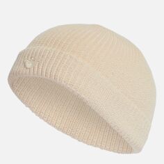 Акція на Шапка Adidas Short Beanie IL8443 OSFM 58 см Бежева від Rozetka