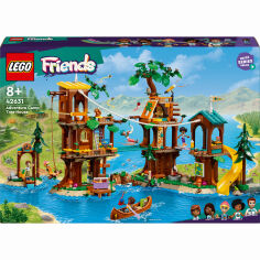 Акція на Конструктор LEGO Friends Будиночок на дереві у пригодницькому таборі (42631) від Будинок іграшок