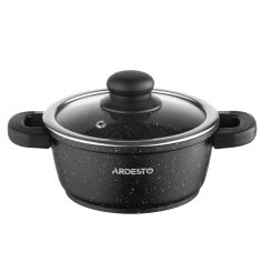 Акція на Кастрюля с крышкой 1,2 л Gemini Anzio Ardesto AR2412GE від Podushka