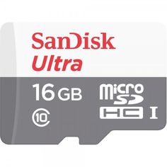 Акция на Карта памяти Sandisk microSDHC 16GB Class 10 UHS-I Ultra R80MB/s + SD-адаптер от MOYO