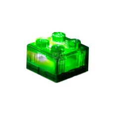 Акція на Конструктор Light Stax с LED подсветкой Transparent зеленый 1 эл. 2х2 (LS-S11904-04) від MOYO