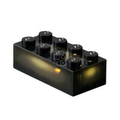 Акция на Конструктор Light Stax с LED подсветкой Regular черный 1 эл. 4x2 (LS-S11901-10) от MOYO
