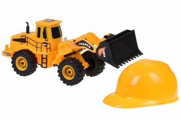 Акція на Набор машинок Same toy Builder Трактор + каска (R1808Ut) від MOYO