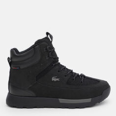 Акція на Чоловічі черевики з мембраною Lacoste Urban Breaker 748CMA0015-237 45 (T10.5) 28.5 см Blk/Dk Gry від Rozetka