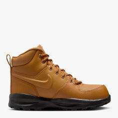Акція на Підліткові зимові черевики для хлопчика Nike Manoa 17 Leather HF0750-700 37.5 Кемел від Rozetka