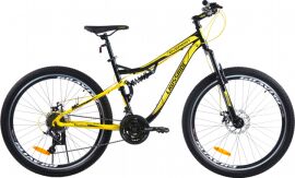 Акція на Велосипед Crossride AMT ST "Everest" 27.5" 18" Жовтий (0287-180-1) від Rozetka