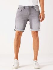 Акція на Шорти джинсові короткі чоловічі Garcia Jeans 615-3994 30 Сірі від Rozetka