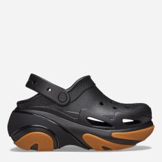 Акція на Жіночі крокси Crocs Bubble Crush Clog 210061-0WS 38-39 (M6/W8) 24 см Black/Gum від Rozetka