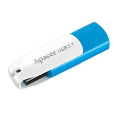 Акція на Накопитель USB 3.1 APACER 32GB Blue/White (AP32GAH357U-1) від MOYO