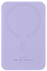 Акція на Baseus Power Bank 5000mAh Magnetic Wireless 20W Purple (P10022107513-00) від Stylus