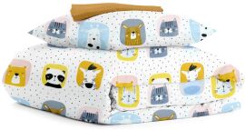 Акція на Комплект постільної білизни Cosas Animals Color Mustard 160х220 см (AnimalsColor_El90-Mustard_155) від Rozetka