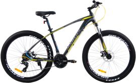 Акція на Велосипед Ardis 27.5" 19" МТВ AL Dallas Чорно-жовтий (0288-19-Ж) від Rozetka