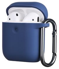 Акция на Чехол 2Е для Apple AirPods Pure Color Silicone (3mm) Navy от MOYO