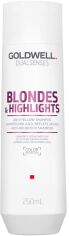 Акція на Шампунь Goldwell Dualsenses Blondes & Highlights Anti-Yellow Shampoo проти жовтизни 250 мл від Rozetka