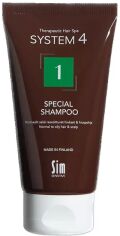 Акція на Шампунь Sim Sensitive System 4 №1 Special Shampoo для нормальної шкіри голови і схильної до жирності 75 мл від Rozetka