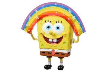 Акция на Игровая фигурка SpongeBob Masterpiece Memes Collection Rainbow SpongeBob (EU691001) от MOYO