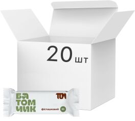 Акція на Упаковка батомчиків Том 06 фісташковий 45 г x 20 шт від Rozetka