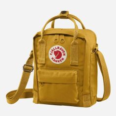Акція на Сумка крос-боді через плече тканинна Fjallraven Kanken Sling 23797.160 Жовта від Rozetka