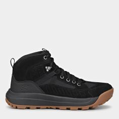 Акція на Чоловічі черевики Skechers 210898 BLK 42 (9US) 27 см Чорні від Rozetka