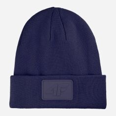 Акція на Шапка 4F 4FWAW24ACAPU433 One Size Синя від Rozetka