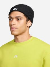 Акція на Шапка Nike HF7003-010 One Size Чорна від Rozetka