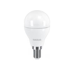 Акция на Светодиодная лампа MAXUS G45 6W мягкий свет 220V E14  (1-LED-543) от MOYO
