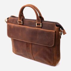 Акція на Сумка портфель чоловічий шкіряний Vintage leather-22673 від Rozetka
