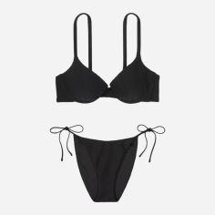 Акція на Роздільний купальник жіночий Victoria's Secret 629119966 38B-L Чорний від Rozetka