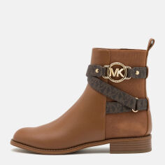 Акція на Жіночі черевики високі Michael Kors 969498576 37 Коричневі від Rozetka