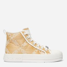 Акція на Жіночі кеди високі Michael Kors 975770888 39 Білий/Бежевий від Rozetka
