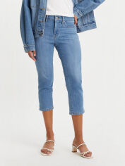 Акція на Джинси жіночі Levi`s 311 Shaping Skinny Capris 309185014 26 Сині від Rozetka